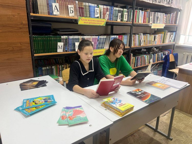 "МЕН ОҚЫҒАН БІР КІТАП" ЧЕЛЛЕНДЖІ ӨТТІ