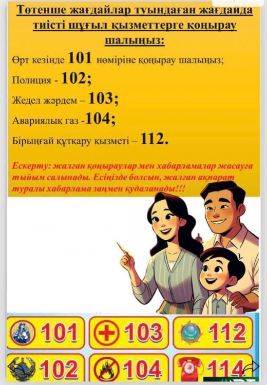 ОҚУШЫЛАР НАЗАРЫНА!