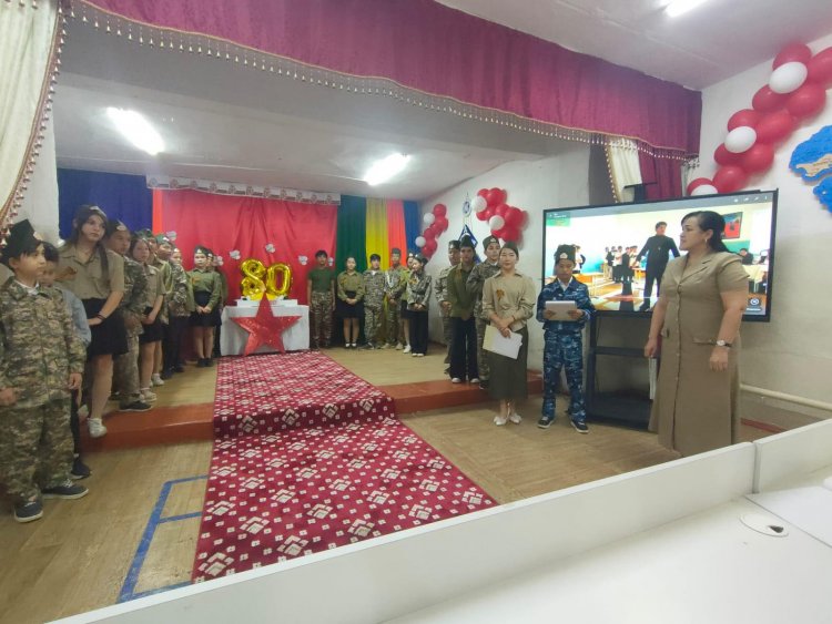 7 МАМЫР ОТАН ҚОРҒАУШЫЛАР КҮНІ және 9 МАМЫР ЖЕҢІС КҮНІНЕ   іс-шара