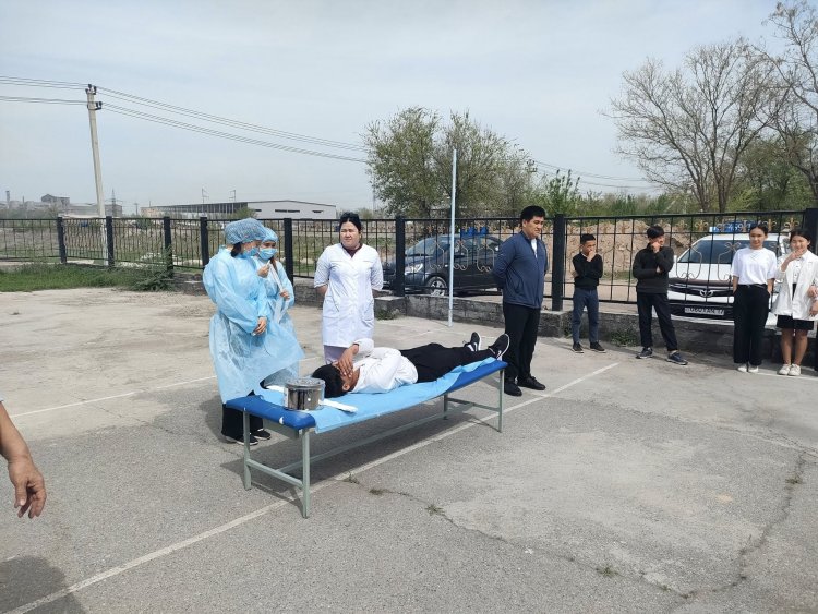 2025 оқу жылына арналған азаматтық қорғау саласындағы жаттығулар