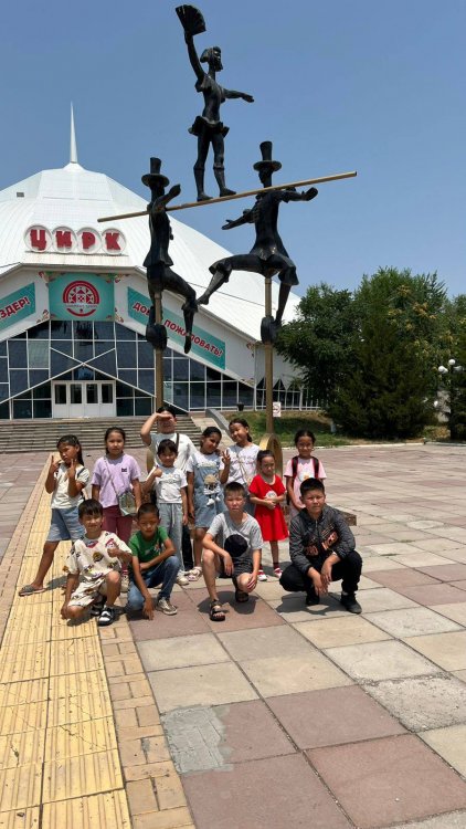 «Болашақ» мектеп жанындағы жазғы   сауықтыру алаңының қызықты күндері