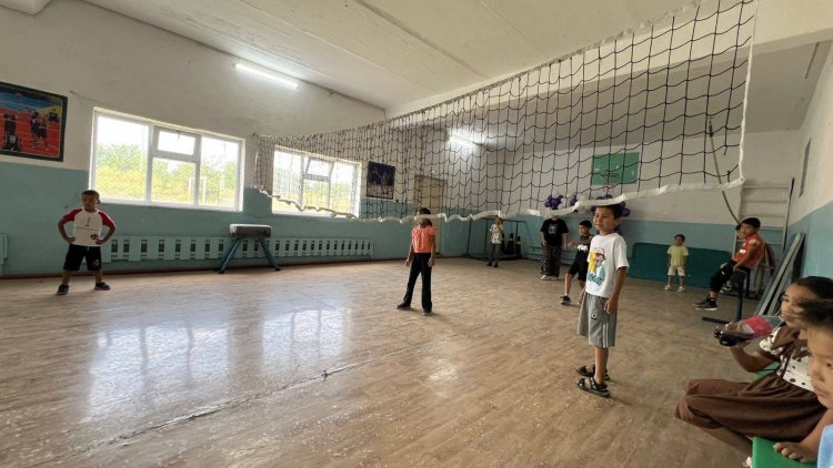 Жазғы лагерьдің бесінші  күні спорттық көңіл-күймен өтті