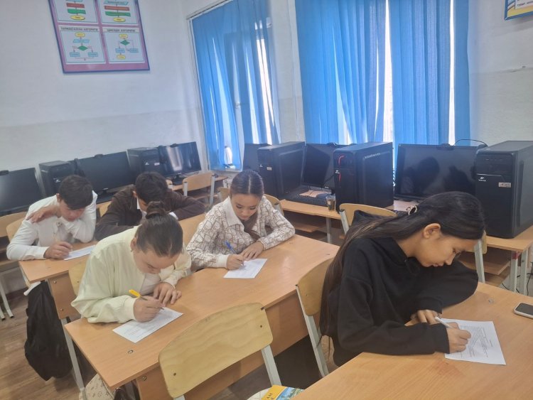 "Кім болам " тақырыбында сауалнама алынды